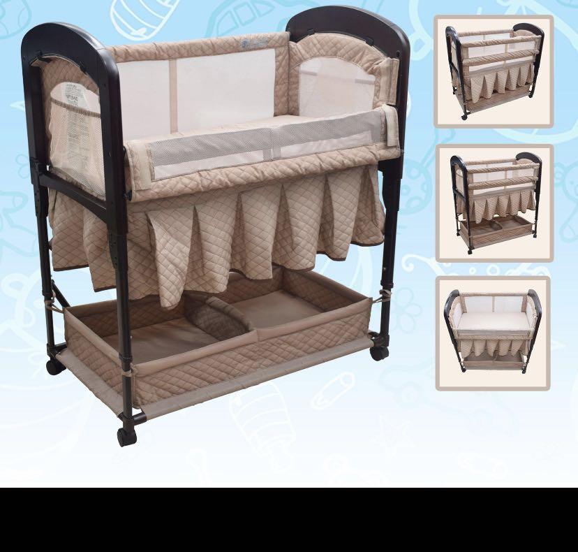 Co sleeper top bedside bassinet