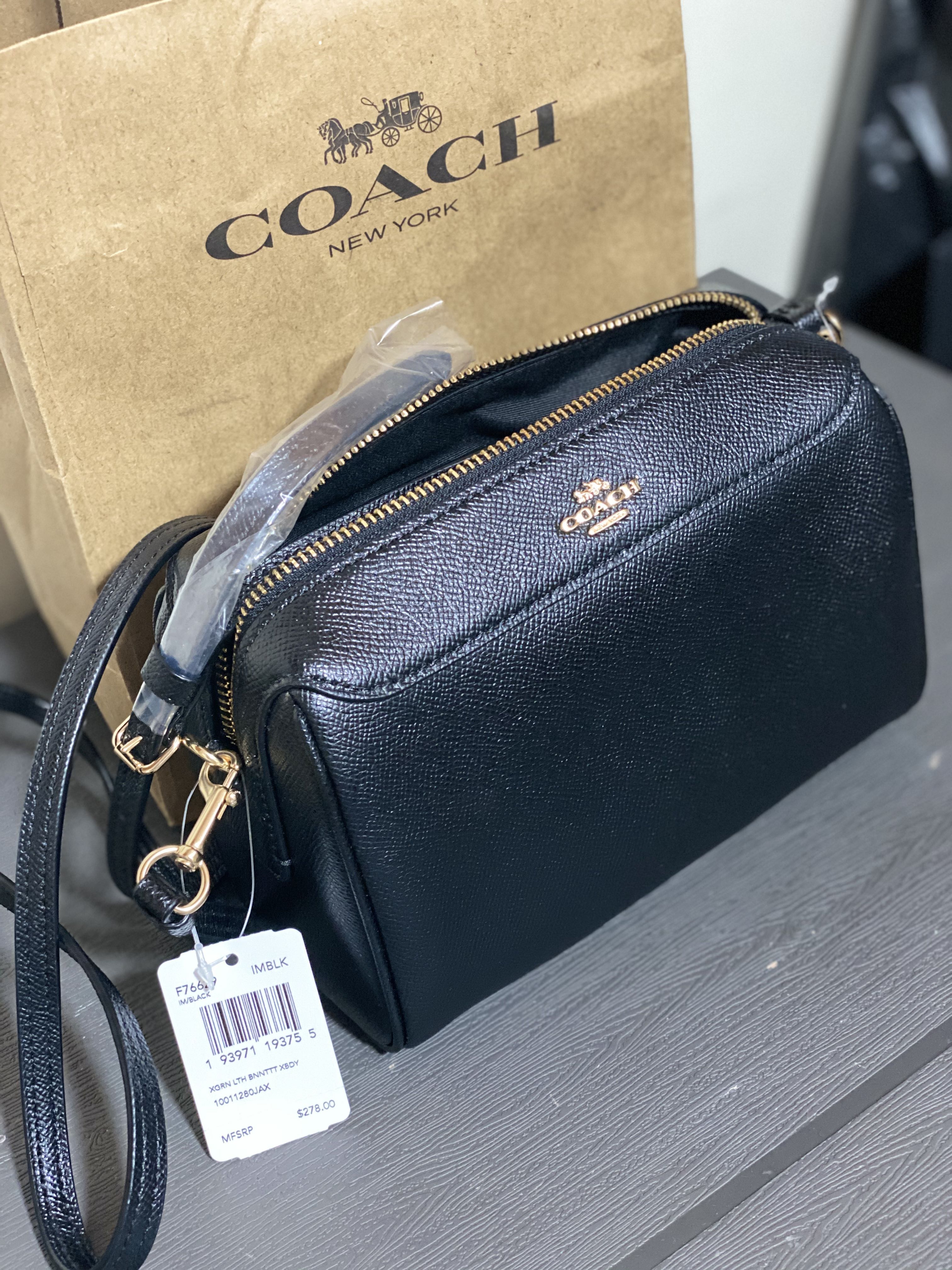 New Authentic Coach Sling Bag