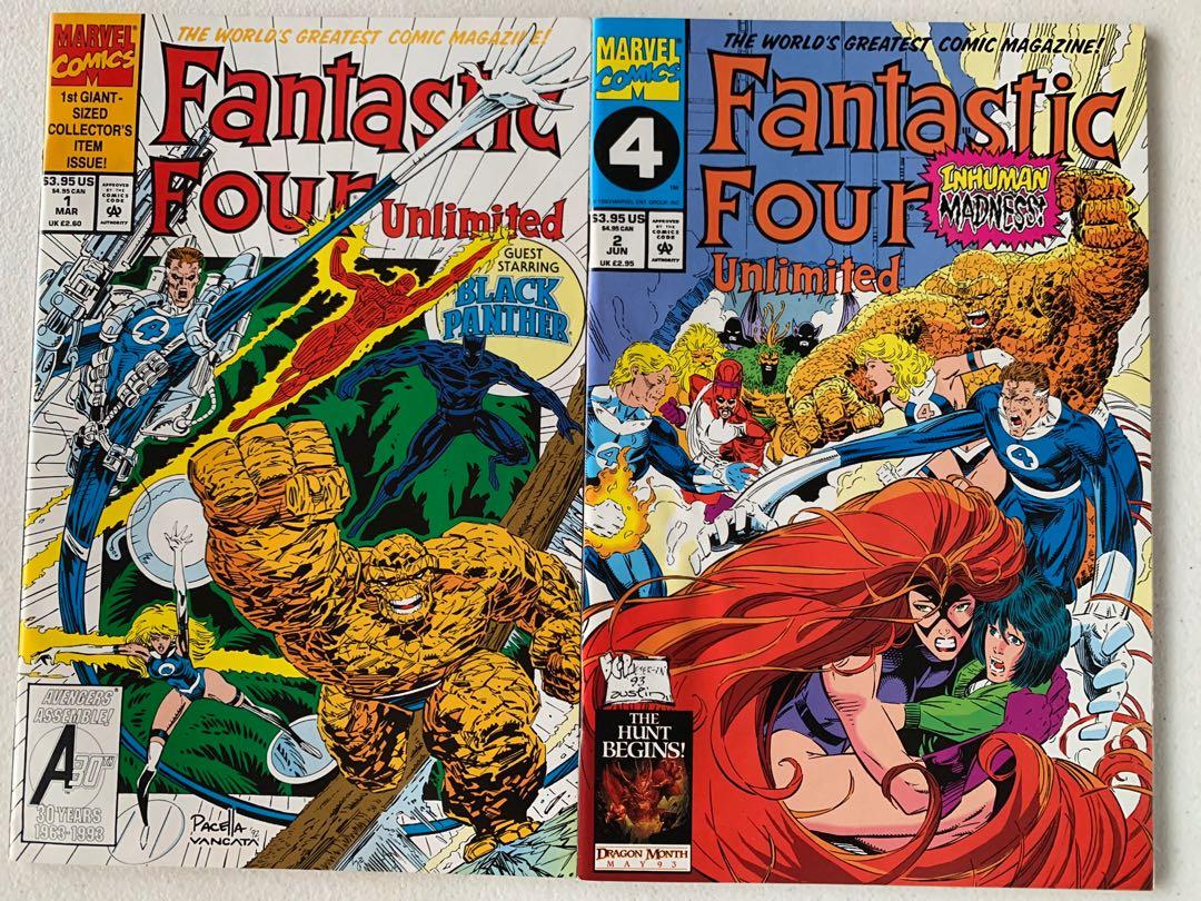 Comics - Fantastic Four Unlimited set ( Issue 1-4) (Category: Comics & Manga) located in Valenzuela. Submitted by potato.comics (Listing ID 1034741848, Image 2). Description: .