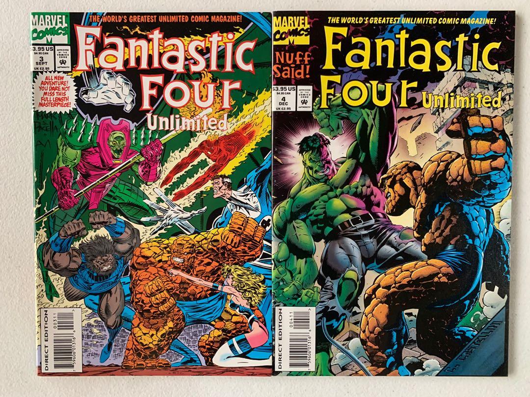 Comics - Fantastic Four Unlimited set ( Issue 1-4) (Category: Comics & Manga) located in Valenzuela. Submitted by potato.comics (Listing ID 1034741848, Image 3). Description: .