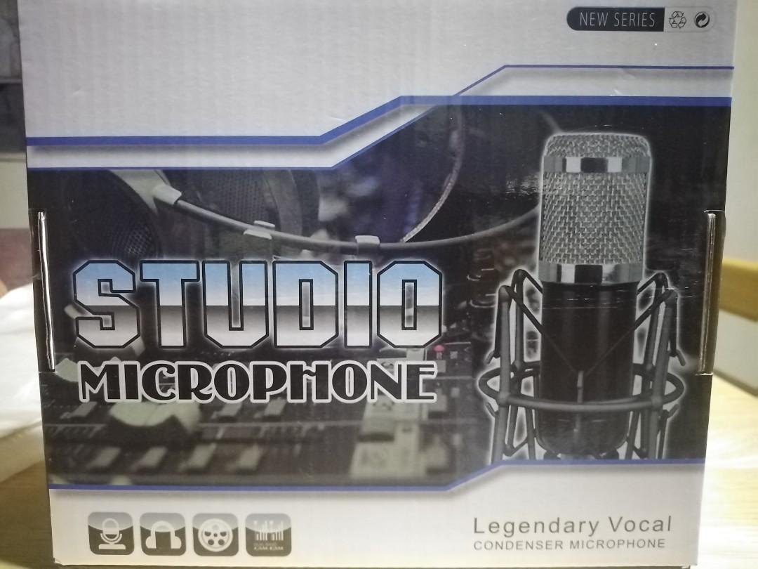 Condenser mic. USB 2.0 condenser microphone (Category: Microphones) located in Quezon City. Submitted by smithwarren46 (Listing ID 1034780384, Image 1). Description: Brandnew P1,200 USB condenser microphone. Heavy duty by bosca. Plug and play. *1 condenser mic *1 Tripod desk stand *1 mic holder 180deg. *1 foam filter *1 USB A male to USB B male cable. Pick up lagro Q.c or via delivery service rider po. Or thru LBC just ad shipping cost..