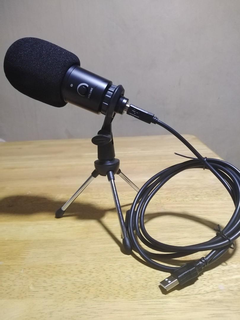 Condenser mic. USB 2.0 condenser microphone (Category: Microphones) located in Quezon City. Submitted by smithwarren46 (Listing ID 1034780384, Image 2). Description: Brandnew P1,200 USB condenser microphone. Heavy duty by bosca. Plug and play. *1 condenser mic *1 Tripod desk stand *1 mic holder 180deg. *1 foam filter *1 USB A male to USB B male cable. Pick up lagro Q.c or via delivery service rider po. Or thru LBC just ad shipping cost..
