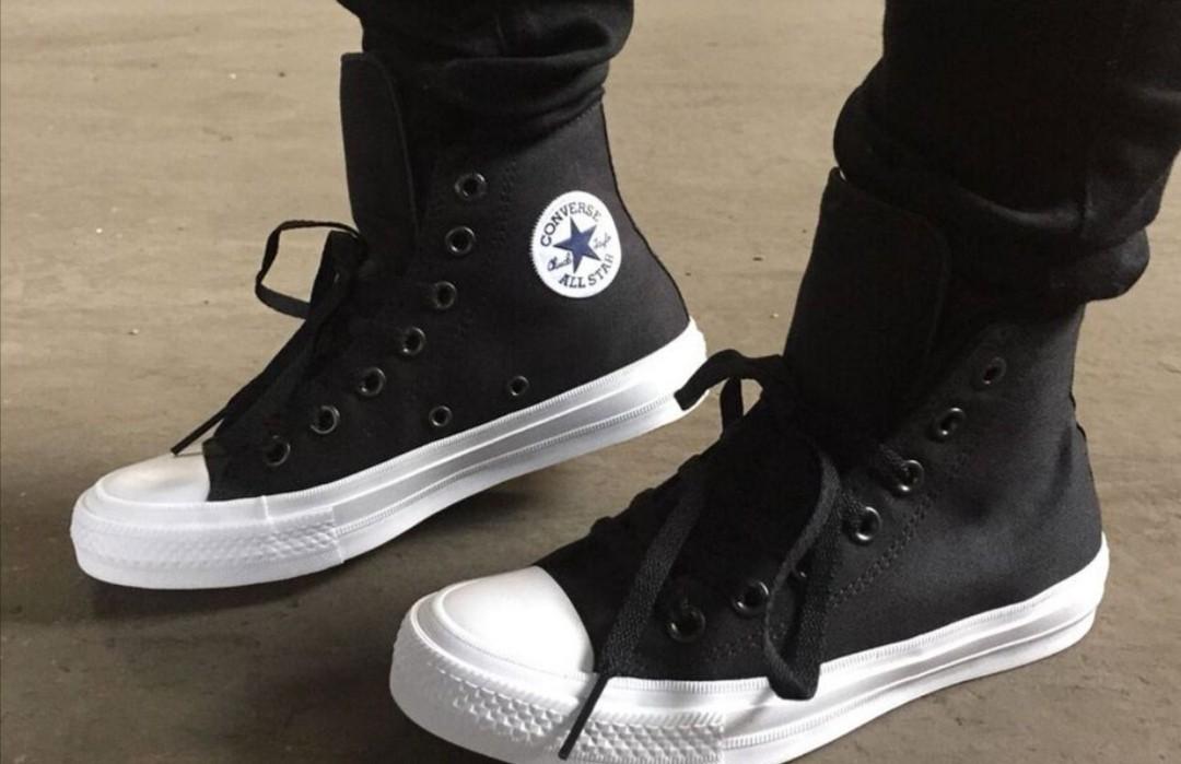 Converse Chuck Taylor 2 black Men s Fashion Footwear Sneakers