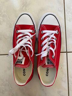 Converse chuck Taylor all star platform red