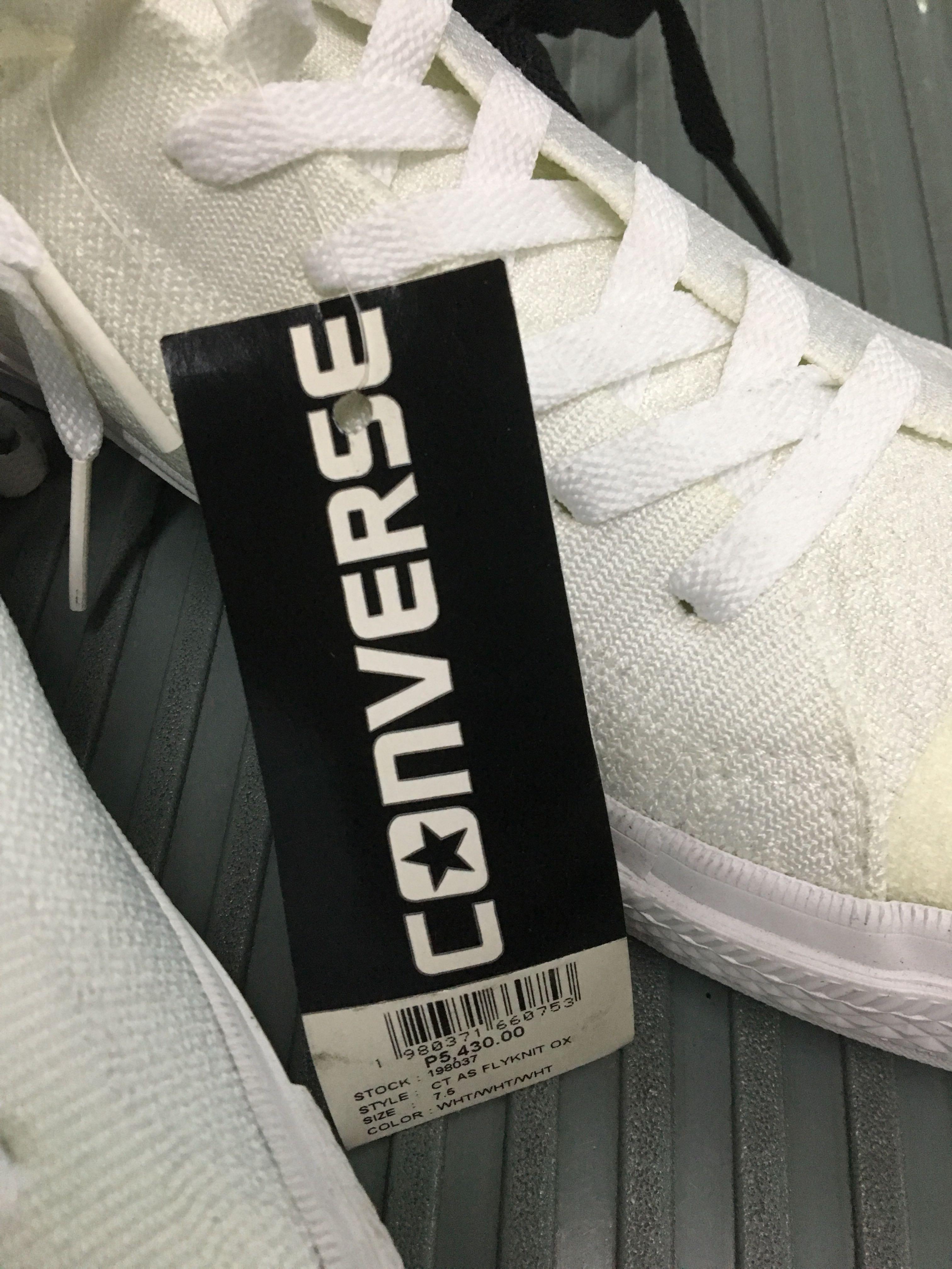 flyknit converse white