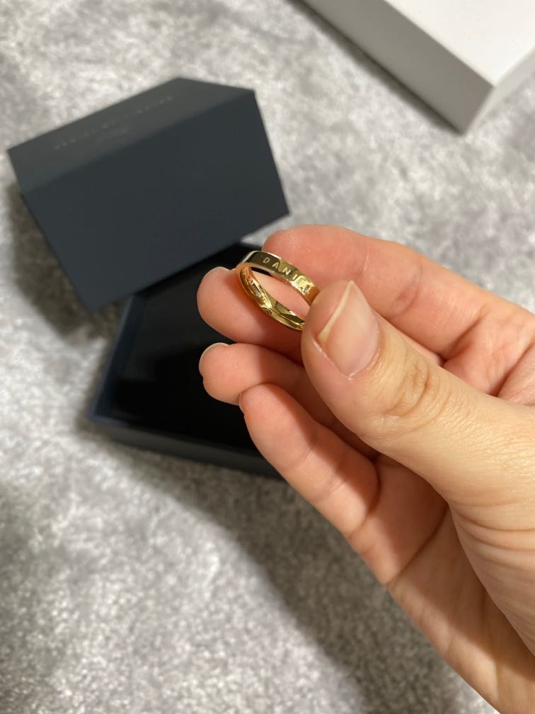 daniel wellington ring silver