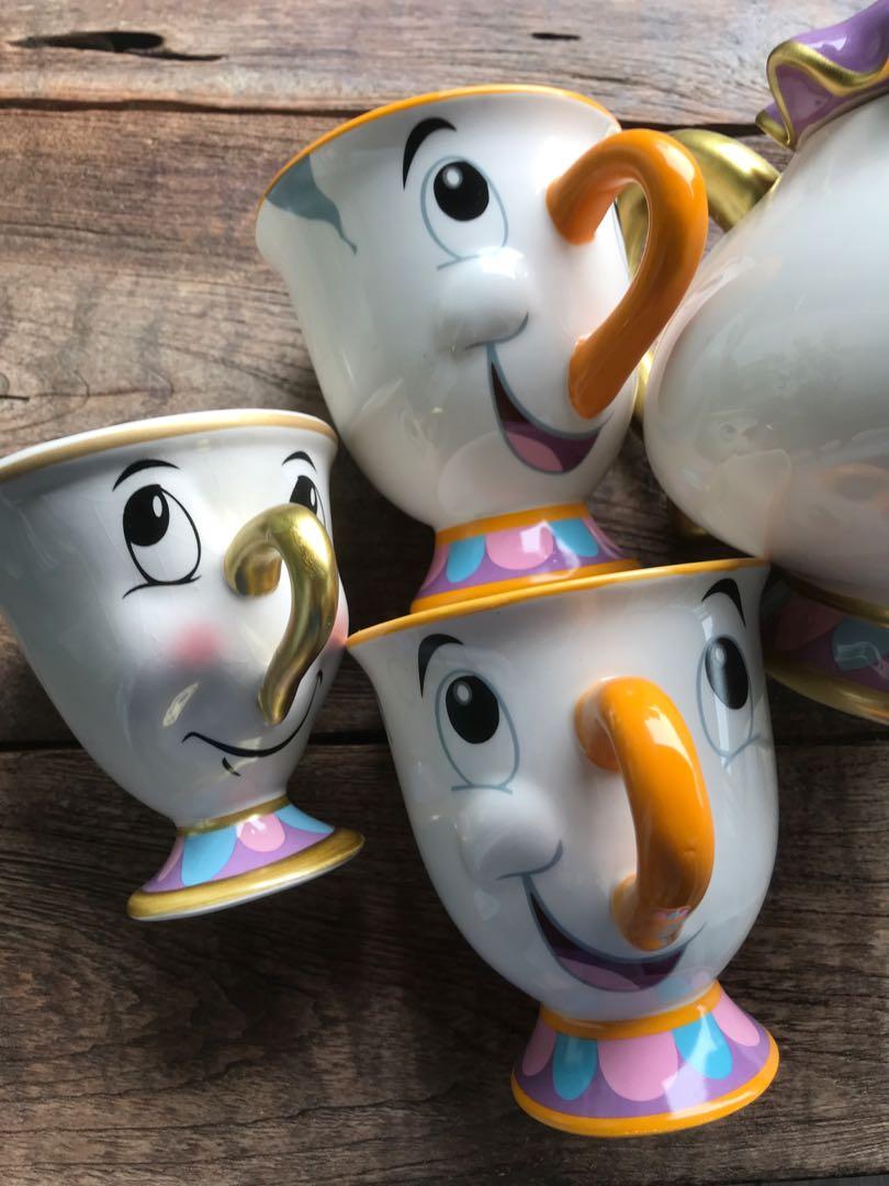 Disney teacup beauty beast porcelain magic like Princess Mulan China