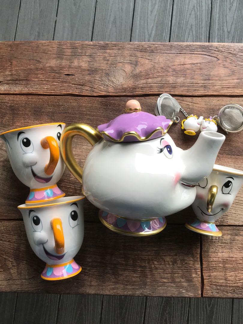 Disney teacup beauty beast porcelain magic like Princess Mulan China
