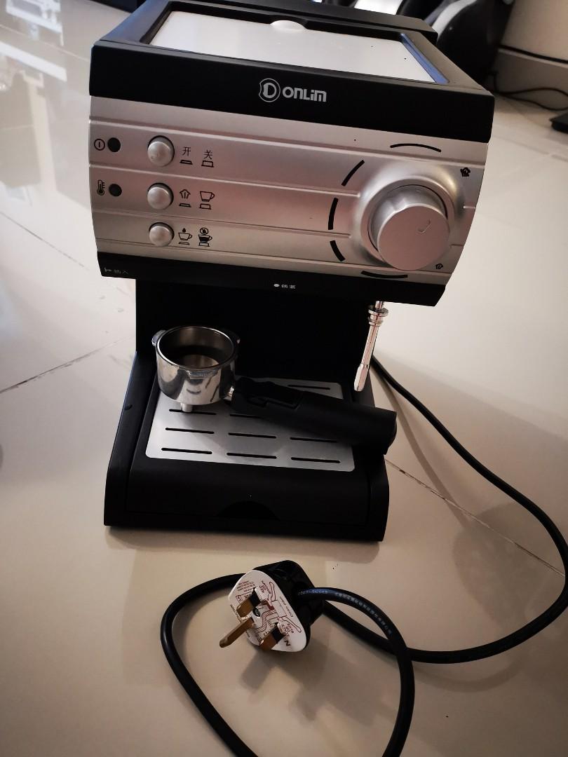 Donlim coffee machine DL-KF6001, TV & Home Appliances, Kitchen ...