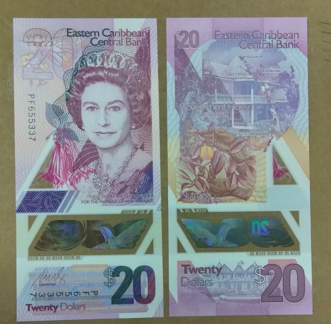 East Caribbean / St. Kitts 2000 - $5 Five Dollars P# 37k1 - PMG Gem UNC 66 EPQ E - Foto 4