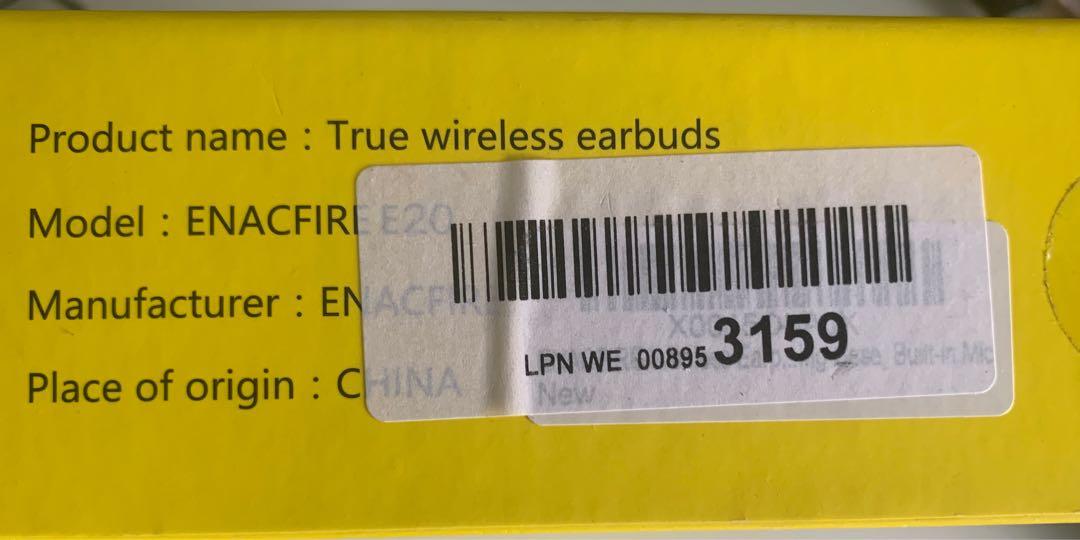 Enacfire e20 wireless best sale earbuds
