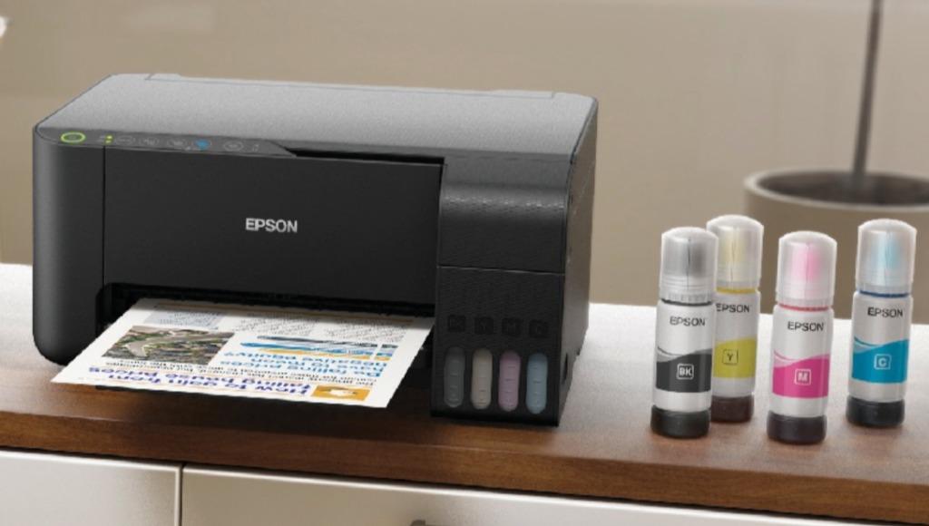 Epson Ecotank L3150 Wi Fi Mobile Cloud Printing All In One Ink Tank Printer 2 Months Old Electronics Others On Carousell