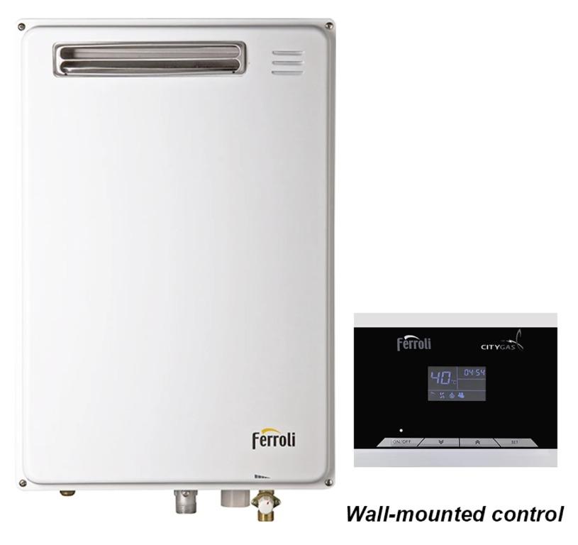 Ferroli Gas Water Heater, TV & Home Appliances, Water Heater & Instant