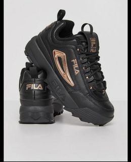 ladies chunky fila trainers