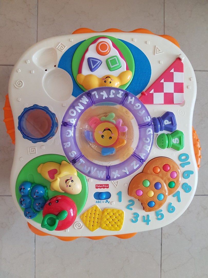 Fisher & price learning table, Babies & Kids, Baby Nursery & Kids ...
