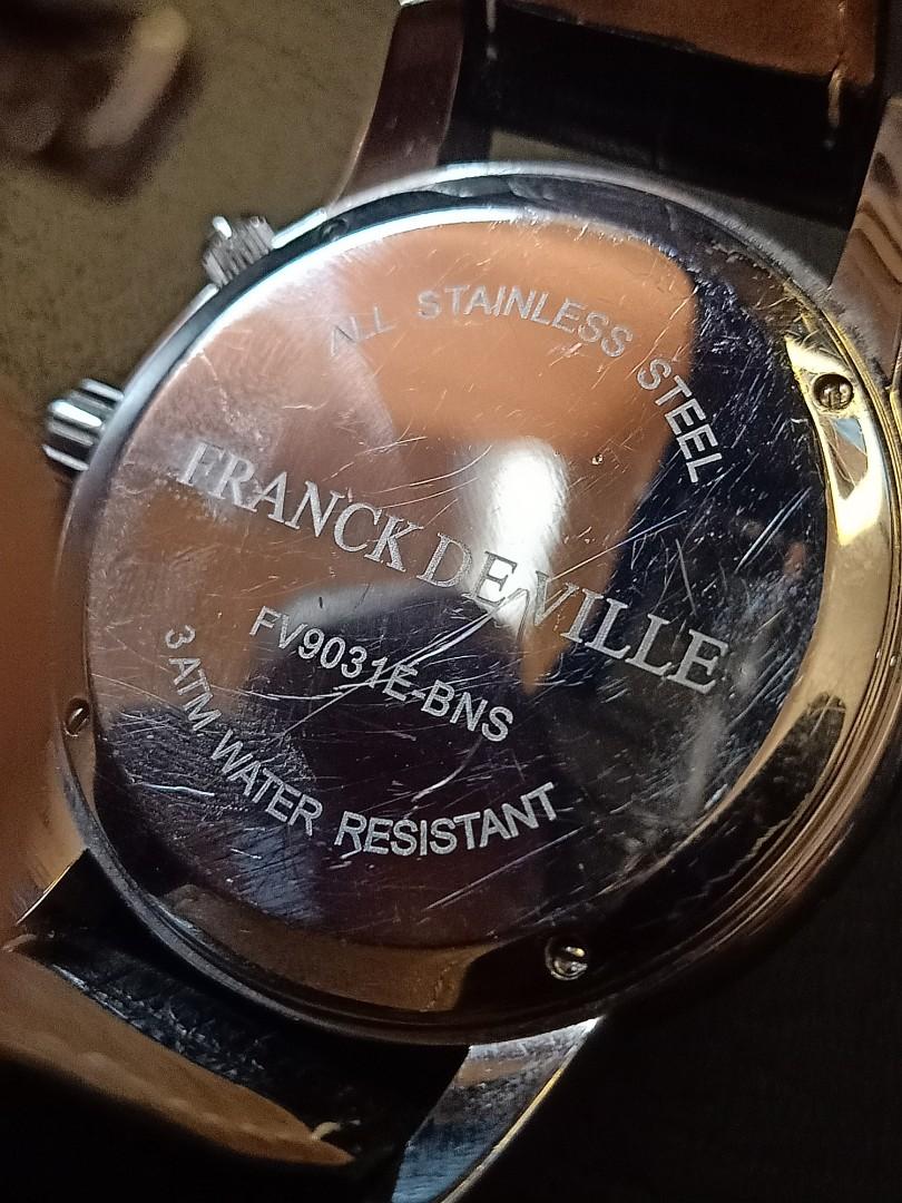 franck deville watch price
