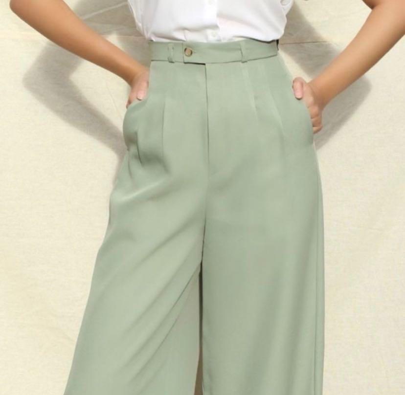 Sage trousers clearance