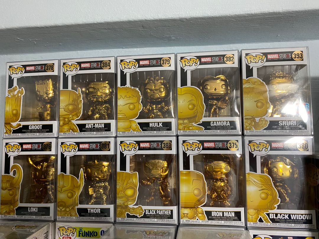 Funko Pop marvel Iron Spider 440 Gold Chrome – Pop Collector / Magasin Funko Pop & Loungefly