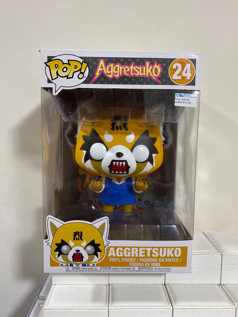aggretsuko funko pop 10 inch