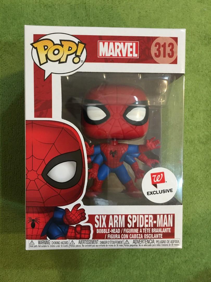 Six arm spider man pop deals