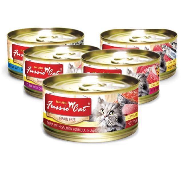 fussy cat canned food