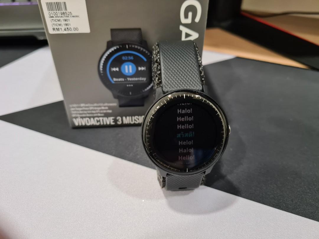 Garmin vivoactive 3 music warranty outlet