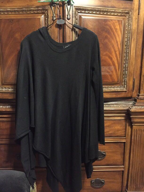 ladies black sweater