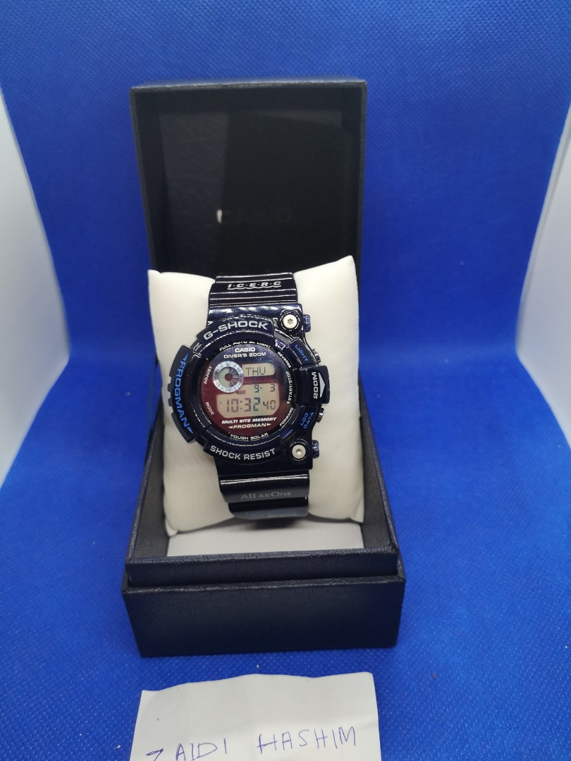 G-SHOCK Frogman GW-202K I.C.E.R.C, Men's Fashion, Watches