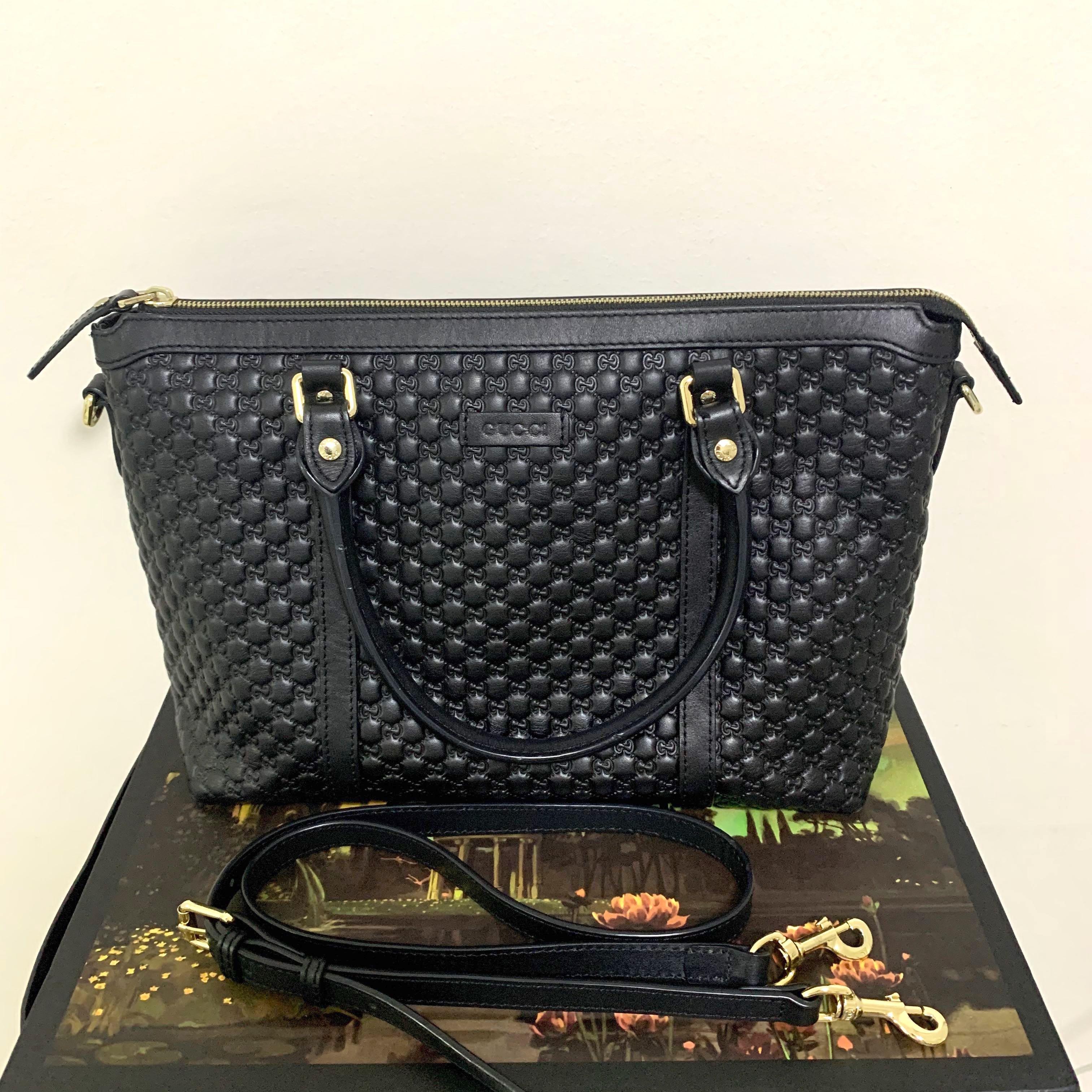 gucci double sided bag