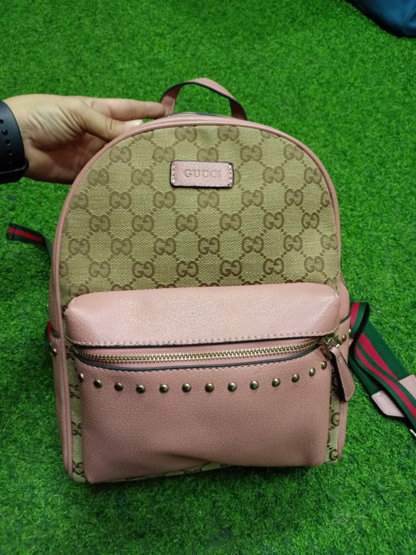 Gucci Pink Backpacks