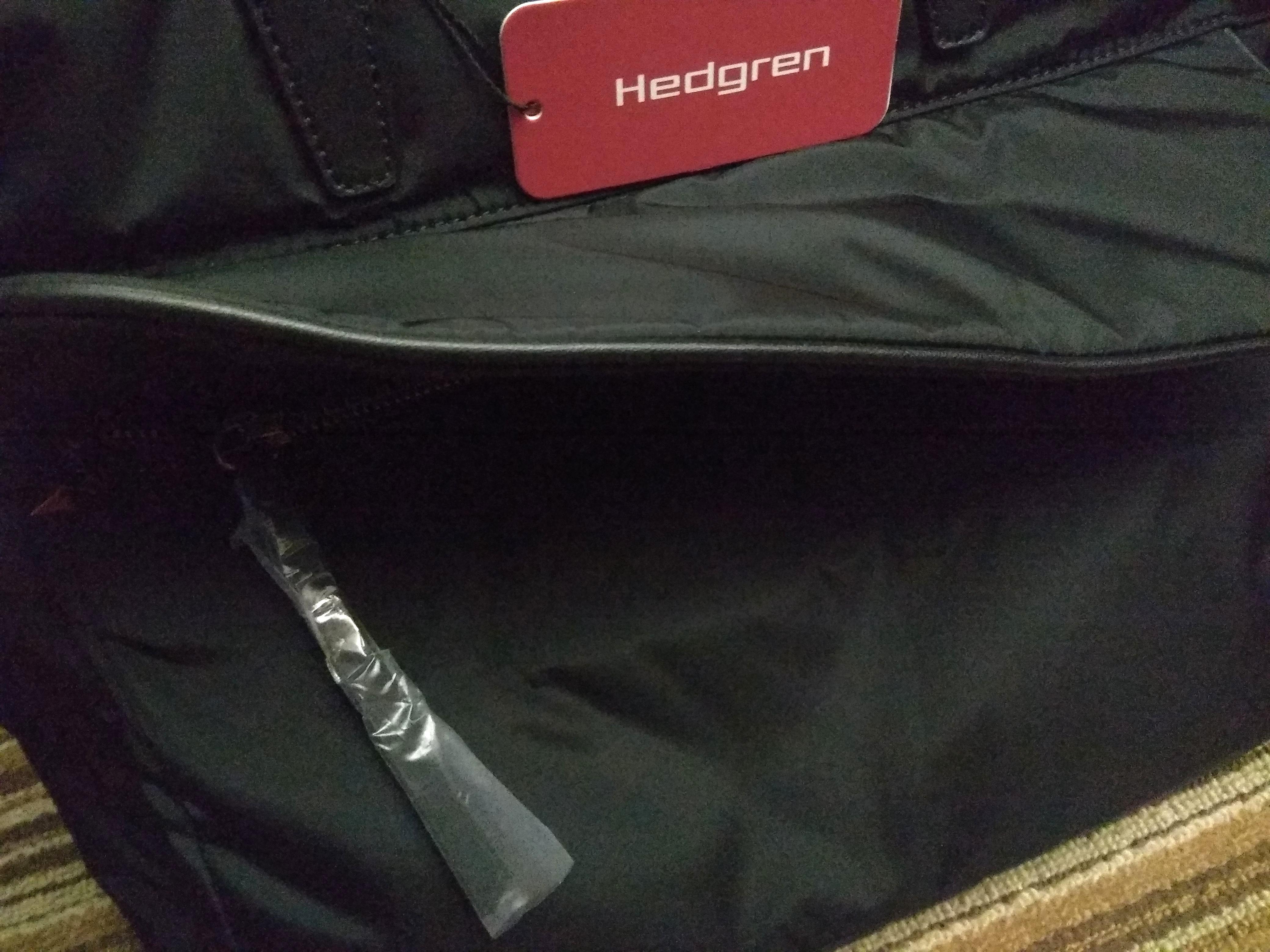 HEDGREN HTMP02 Black Laptop Bag, Women's Fashion, Bags & Wallets, Tote ...