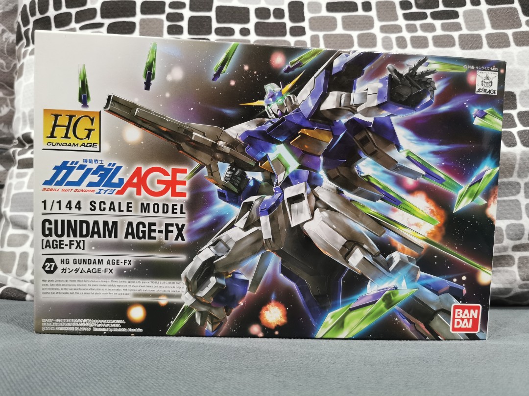 Hg Gundam Age Fx Toys Games Bricks Figurines On Carousell