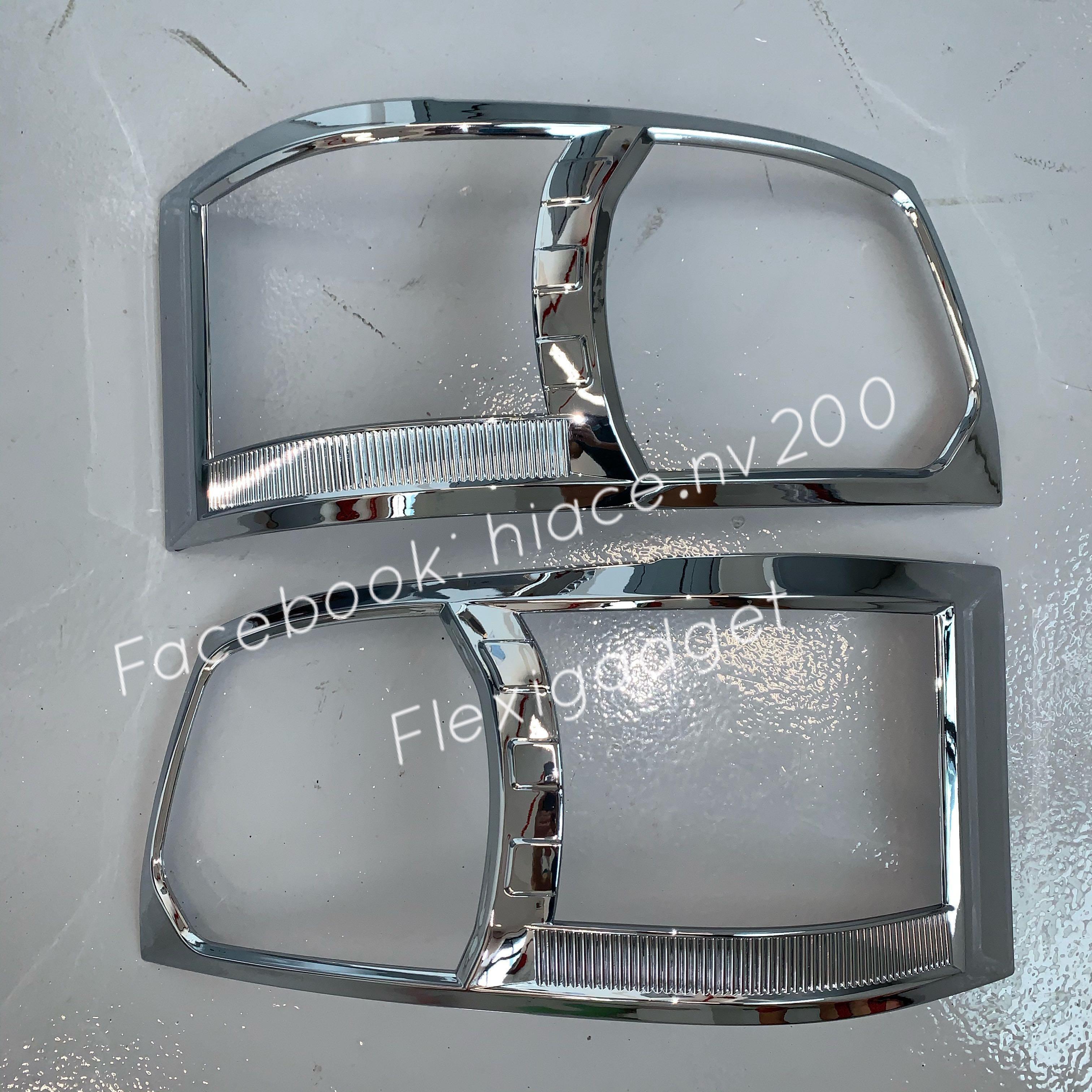 Hiace 3D Chrome Headlight Cover Trim / Hiace Accessories /Hiace Front