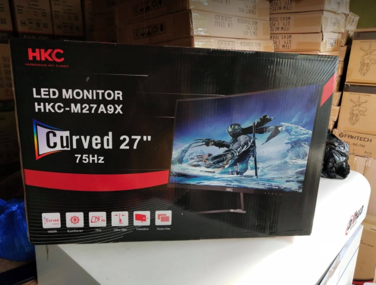 HKC 27inch 75Hz Curved Gaming Monitor, Computers & Tech, Parts ...