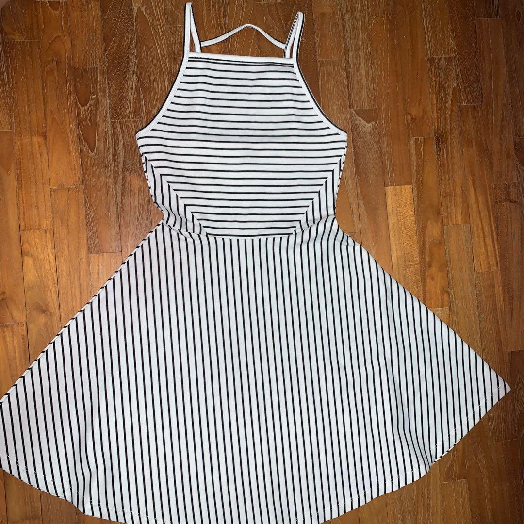 h&m strap dress