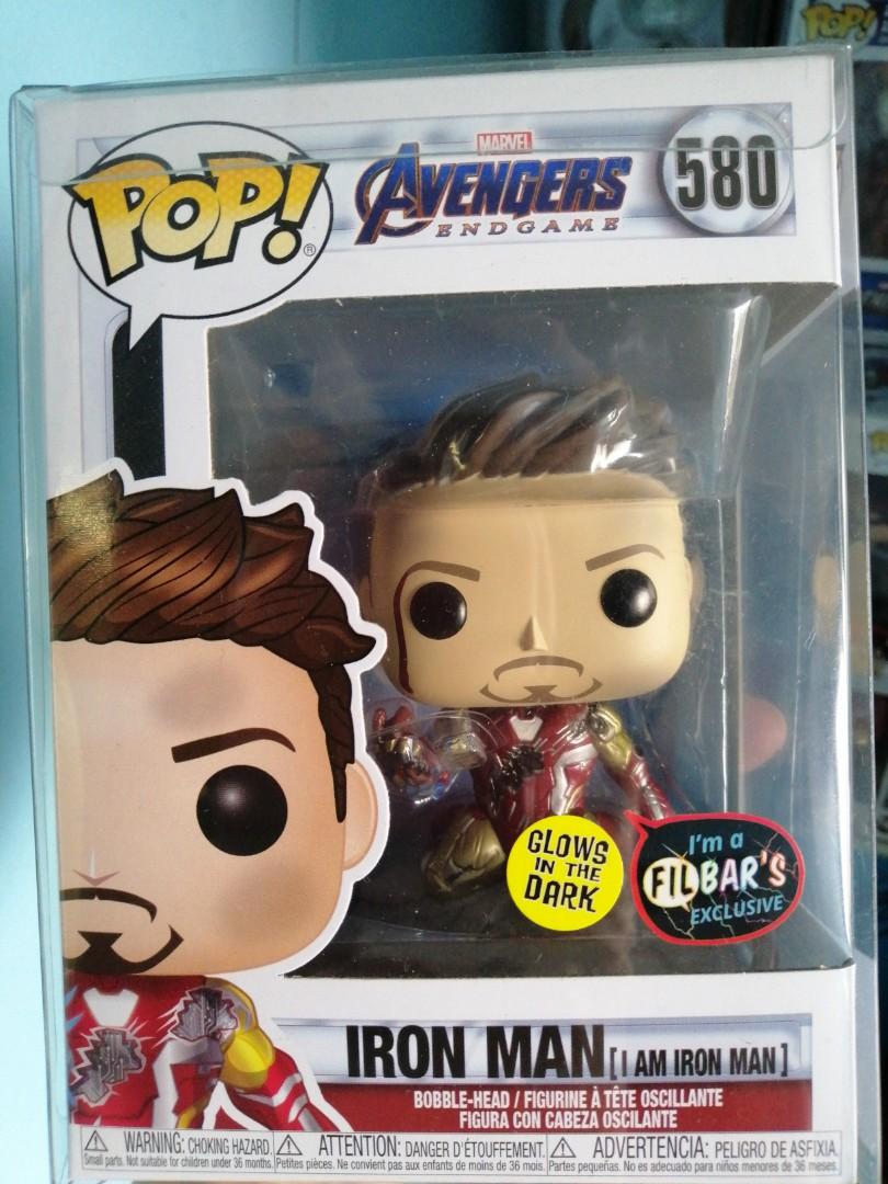 I Am Iron Man Gitd Filbar S Exclusive Funko Pop Toys Games Toys On Carousell