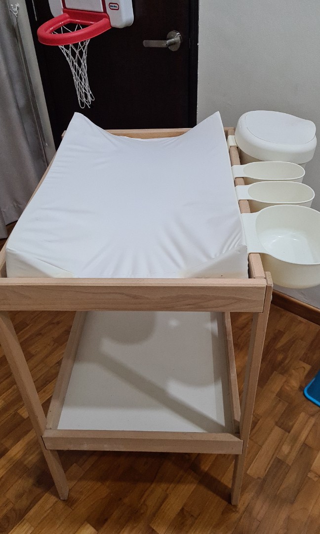 Ikea Changing Table (Full set), Babies & Kids, Bathing & Changing