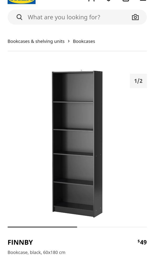 IKEA Finnby bookshelf Furniture Home Living Furniture Shelves