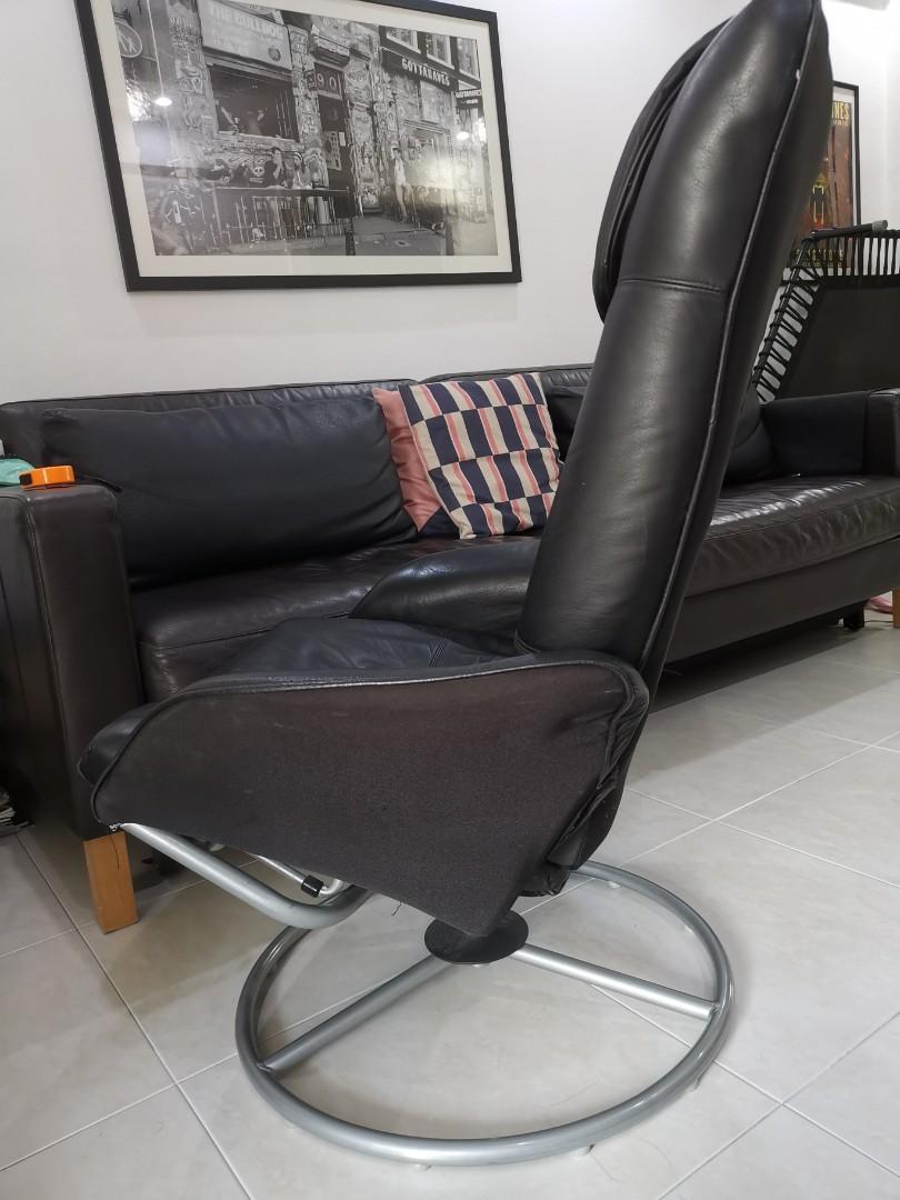 IKEA Recliner Chair, Furniture & Home Living, Furniture, Chairs on