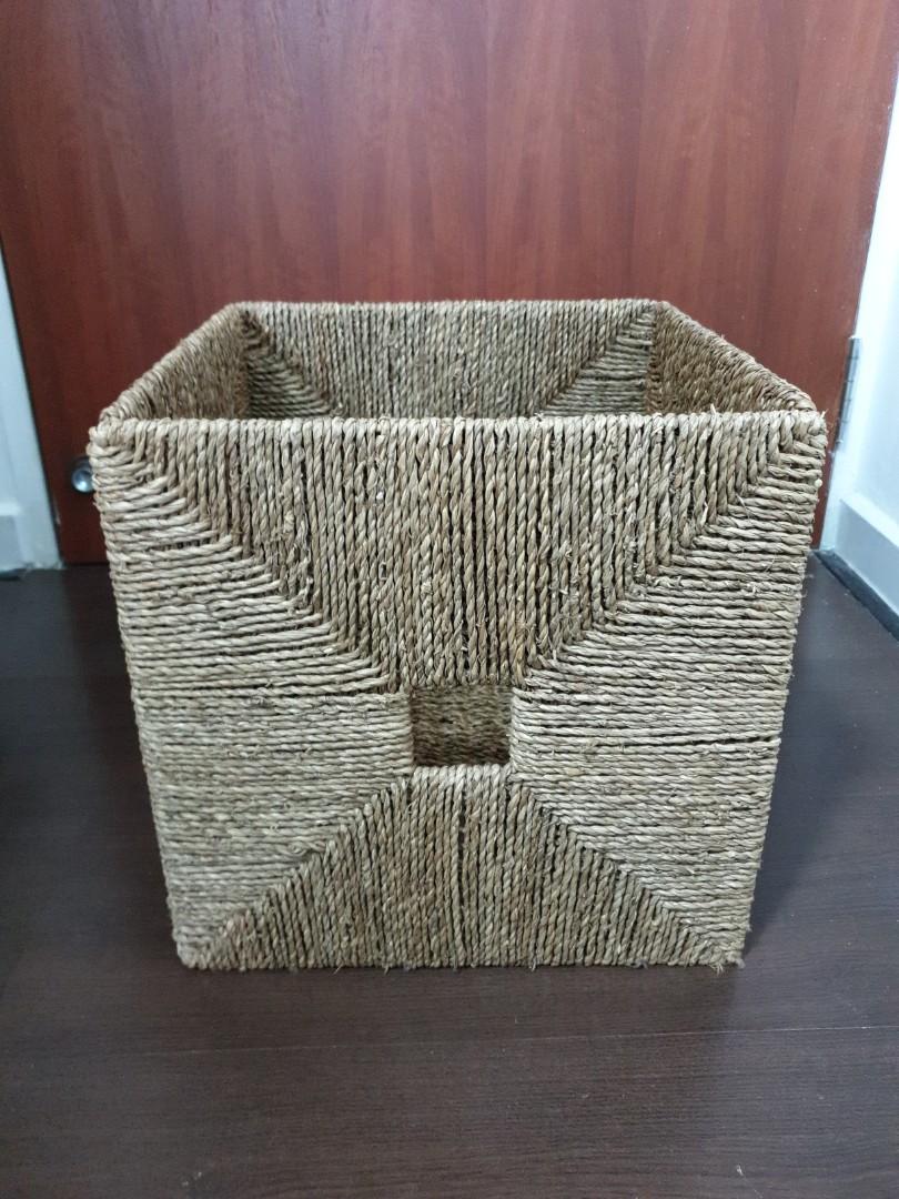 IKEA Seagrass basket, Furniture & Home Living, Home Improvement