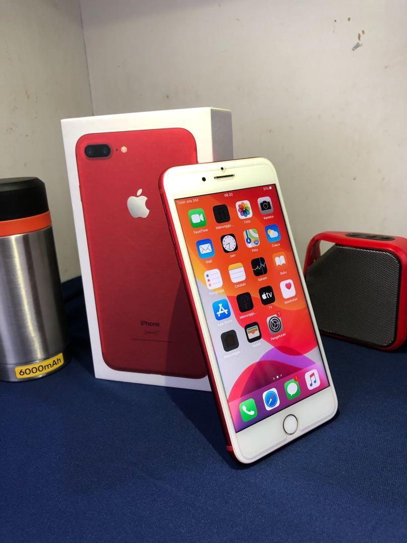 Iphone 7 Plus 32gb Red Telepon Seluler Tablet Iphone Iphone 7 Series Di Carousell