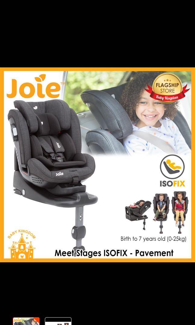 stages isofix pavement