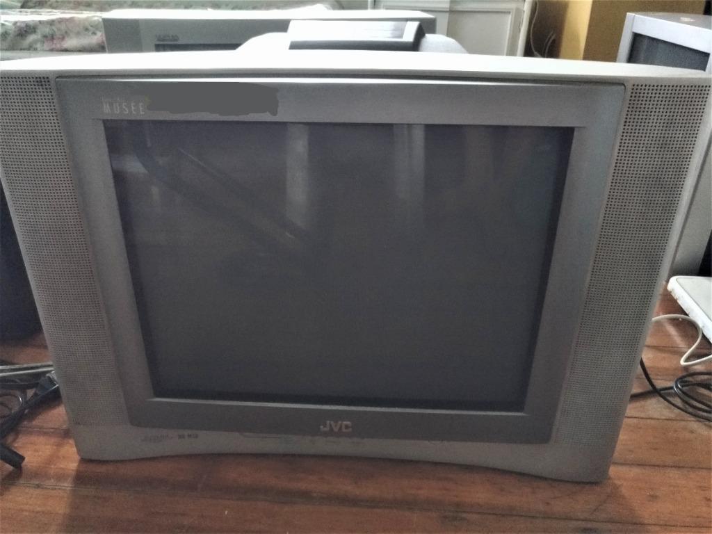 Jvc 5 Crt Tv With Subwoofer Audio Soundbars Speakers Amplifiers On Carousell