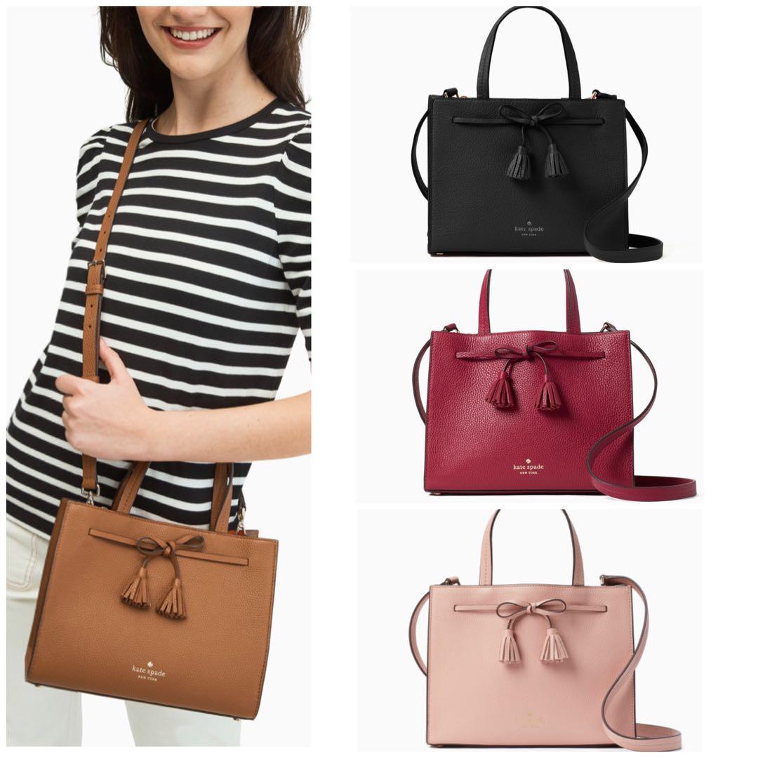 Kate spade hayes mini leather satchel sale women's handbag