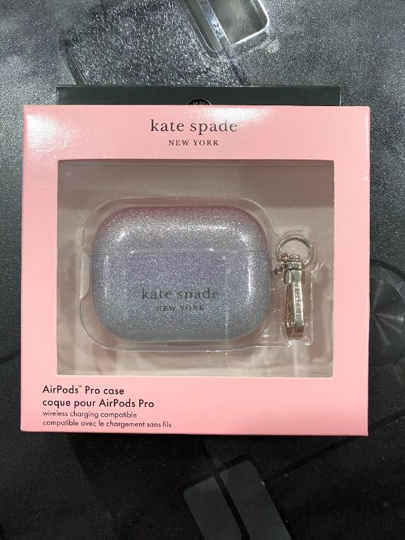 Kate Spade New York AirPods Pro Case - Ombre Glitter Pink, Mobile Phones &  Gadgets, Mobile & Gadget Accessories, Cases & Sleeves on Carousell