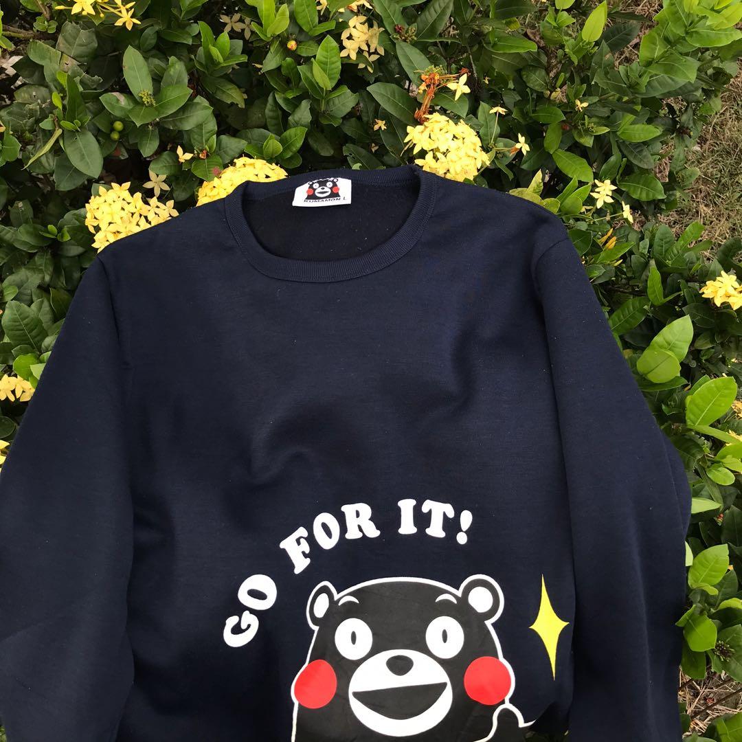 Kumamon sweatshirt Women s Fashion Tops Longsleeves on Carousell
