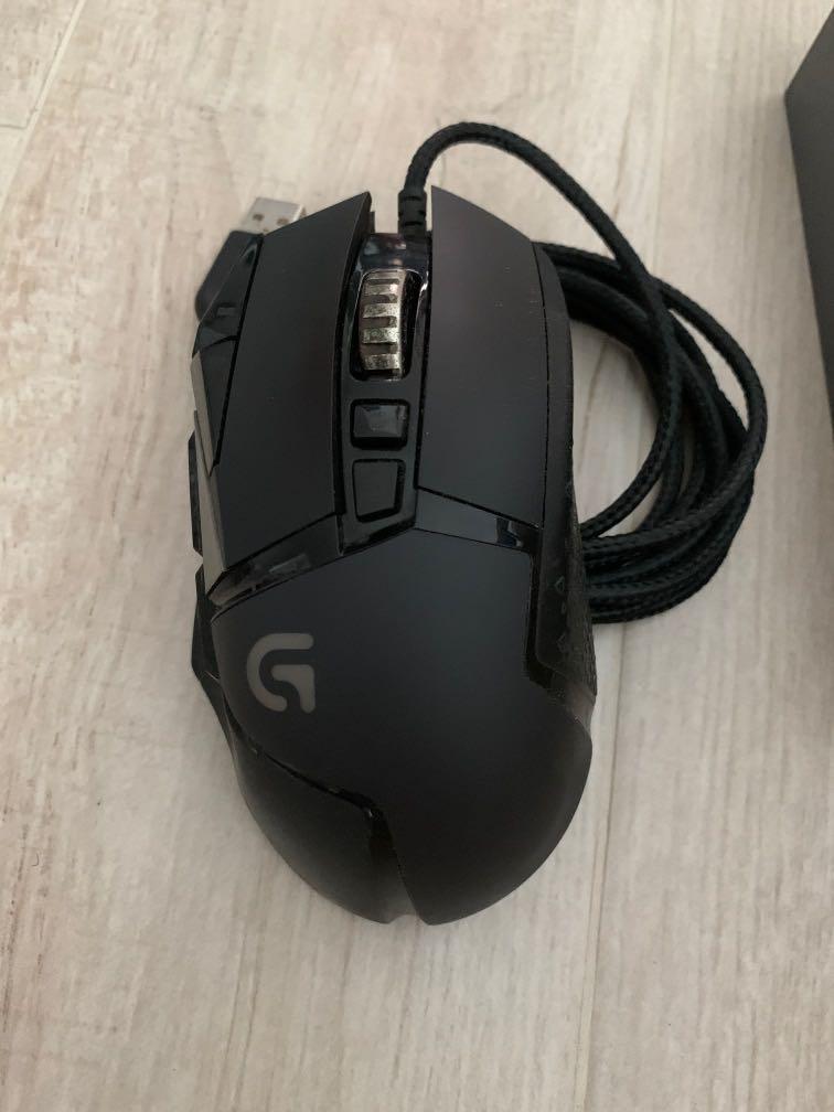 Logitech G502 Gaming Wired Mouse Electronics Computer Parts Accessories On Carousell