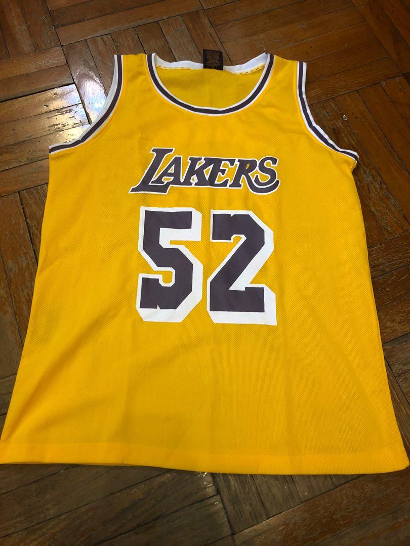 Los Angeles Lakers Wilkes giveaway jersey not kobe lebron, 男裝