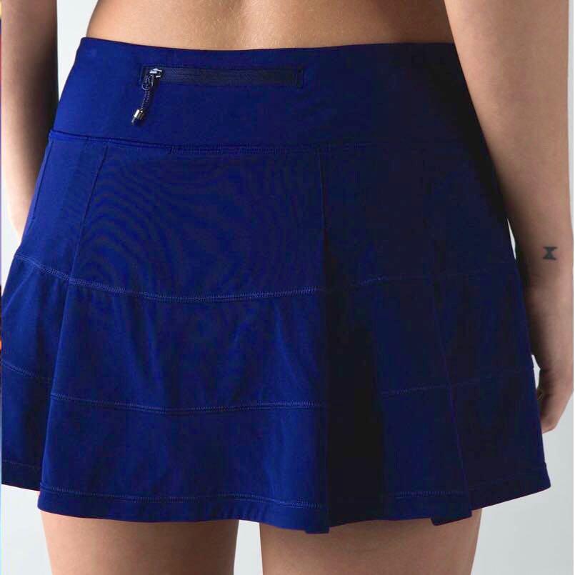 29 Top Photos Blue Lululemon Tennis Dress - Lululemon Lost In Pace Skirt Tall Black Lulu Fanatics