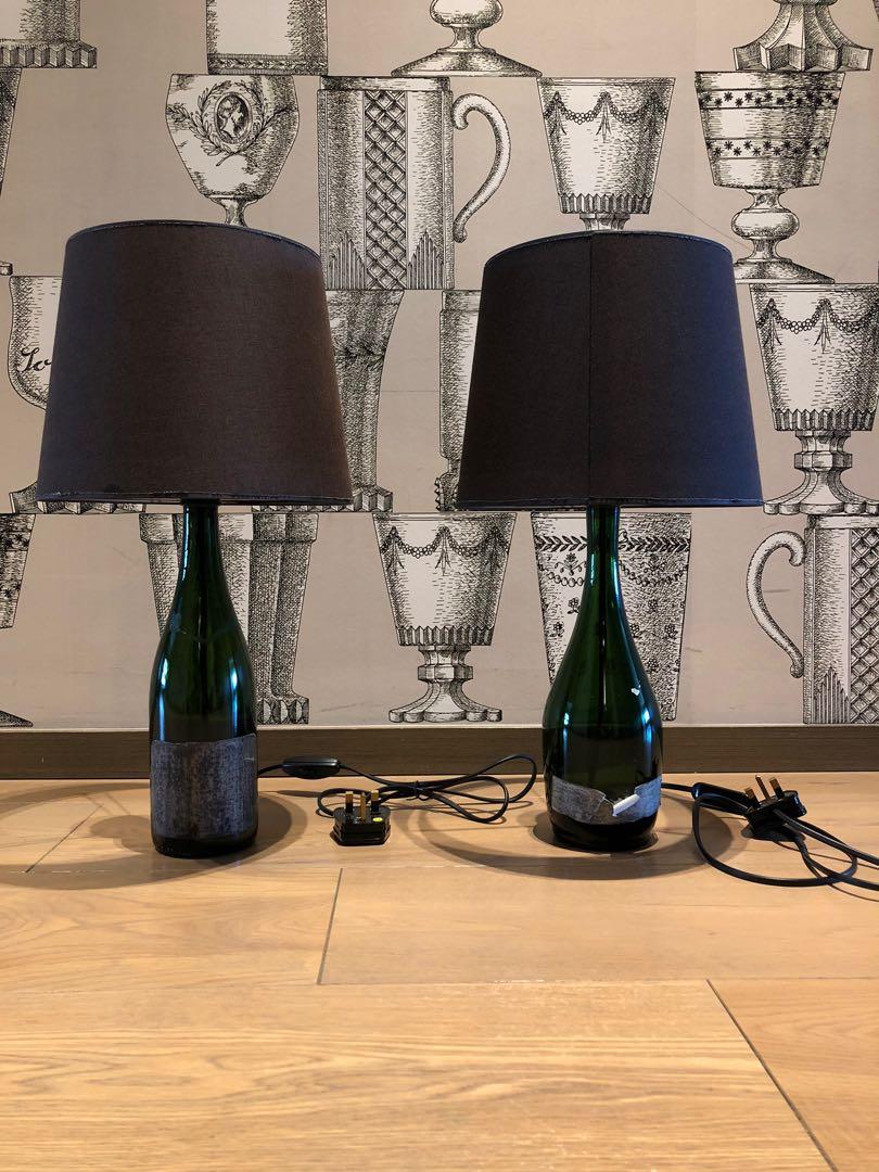 Maison Martin Margiela Bottle Lamps in pair